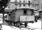 Standseilbahn Funiculaire Lausanne Ouchy - Flon - Zug in der Talstation Ouchy - Foto Archiv standseilbahnen.ch
