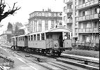 Standseilbahn Funiculaire Lausanne Ouchy - Flon - Station und Ausweiche Montriond - Foto Archiv standseilbahnen.ch