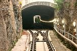 Funiculaire Neuchâtel Ecluse Plan - Tunnel mit der Ausweiche