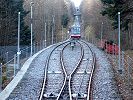 Standseilbahn Biel - Magglingen - funiculaire - Bienne - Macolin - Ausweiche