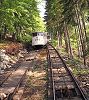 Standseilbahn Funiculaire Saint-Imier Mont-Soleil - die Ausweiche bis 2002