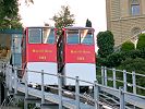 Marzilibahn Bern - beide Wagen parallel in der Ausweiche