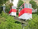 Marzilibahn Bern - die Marzili Standseilbahn im Jahr 2014 kurz vor dem grossen Umbau