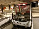 Gurtenbahn - Wagen der Standseilbahn auf den Gurten in der Talstation