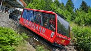 Interlaken Harder Kulm Standseilbahn - funicular funiculaire Suisse Switzerland