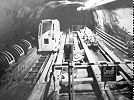 Transitgas Standseilbahn 1 Urweid erste Standseilbahn 1973-2003 Foto Archiv standseilbahnen.ch