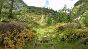 Standseilbahn Handegg Handeggfluh Aerlenbahn Ärlenbahn - diese Standseilbahn fuhr durch eine schöne, wilde Gegend