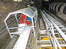 Transitgas Standseilbahn 4 Oberwald aktuelle Standseilbahn Antrieb in der Talstation Foto Markus Seitz Archiv standseilbahnen.ch