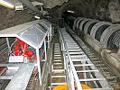 Transitgas Standseilbahn 4 Oberwald aktuelle Standseilbahn Antrieb in der Talstation Foto Markus Seitz Archiv standseilbahnen.ch