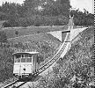 Sonnenbergbahn Kriens Wagen im obersten Teilstück bei der Bergstation Sonnenberg - Foto Archiv standseilbahnen.ch Sonnenbergbahn Kriens Wagen im obersten Teilstück bei der Bergstation Sonnenberg - Foto Archiv standseilbahnen.ch