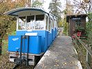 Sonnenbergbahn - Standseilbahn Kriens Sonnenberg - Wagen 1 bei der Zwischenstation Zumhof