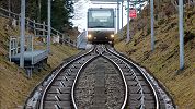 Zugerbergbahn Standseilbahn Zug Zugerberg - Ausweiche