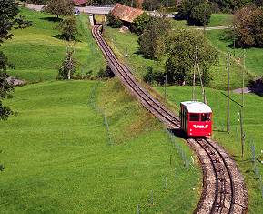 Standseilbahn Treib Seelisberg Seelisbergbahn