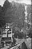 Standseilbahn Unter Axeli - Arnisee - bei der Talstation Unter Axeli im Jahr 1912 - Foto Archiv standseilbahnen.ch