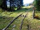 Standseilbahn Unter Axeli - Arnisee - die ehemalige Standseilbahn im Jahr 2024 - unterhalb von der Bergstation Arnisee - Foto Archiv standseilbahnen.ch