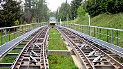 Schatzalpbahn Standseilbahn Davos Schatzalp - Ausweiche