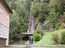 Talstation der Standseilbahn beim Kraftwerk Rothenbrunnen