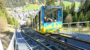 Schatzalp Davos - Standseilbahn - historisches Hotel - botanischer Garten - Alpinum - Wanderwege - Sommerrodelbahn - ein kleines Paradies