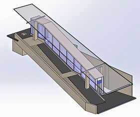 Projekt Schräglift Standseilbahn Zürich Seilbahn Rigiblick Zwischenstation Hadlaubstrasse 2029 - Projekt Zeichnung Ausschreibung 2026 VBZ