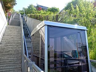 Neuer Schräglift in Küttigen - umgebaut durch Von Rotz Seilbahnen