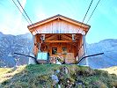 Seilbahn Unterschächen Äsch - Oberalp - Foto Archiv standseilbahnen.ch