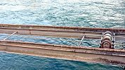 Boottransportanlage Kraftwerk Aarau - eine der schönsten Material - Standseilbahnen der Schweiz - Standseilbahn für Boote und Schiffe - Foto Markus Seitz Archiv standseilbahnen.ch